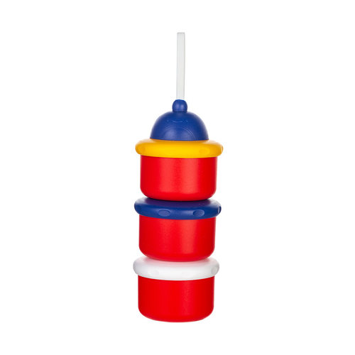 日本婴儿装奶粉盒便携外出一餐一格宝宝大容量辅食密封罐分装储存