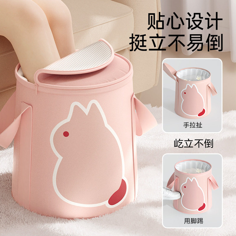德国儿童专用泡脚桶过小腿可折叠加厚保温泡脚袋宝宝小孩家用脚盆