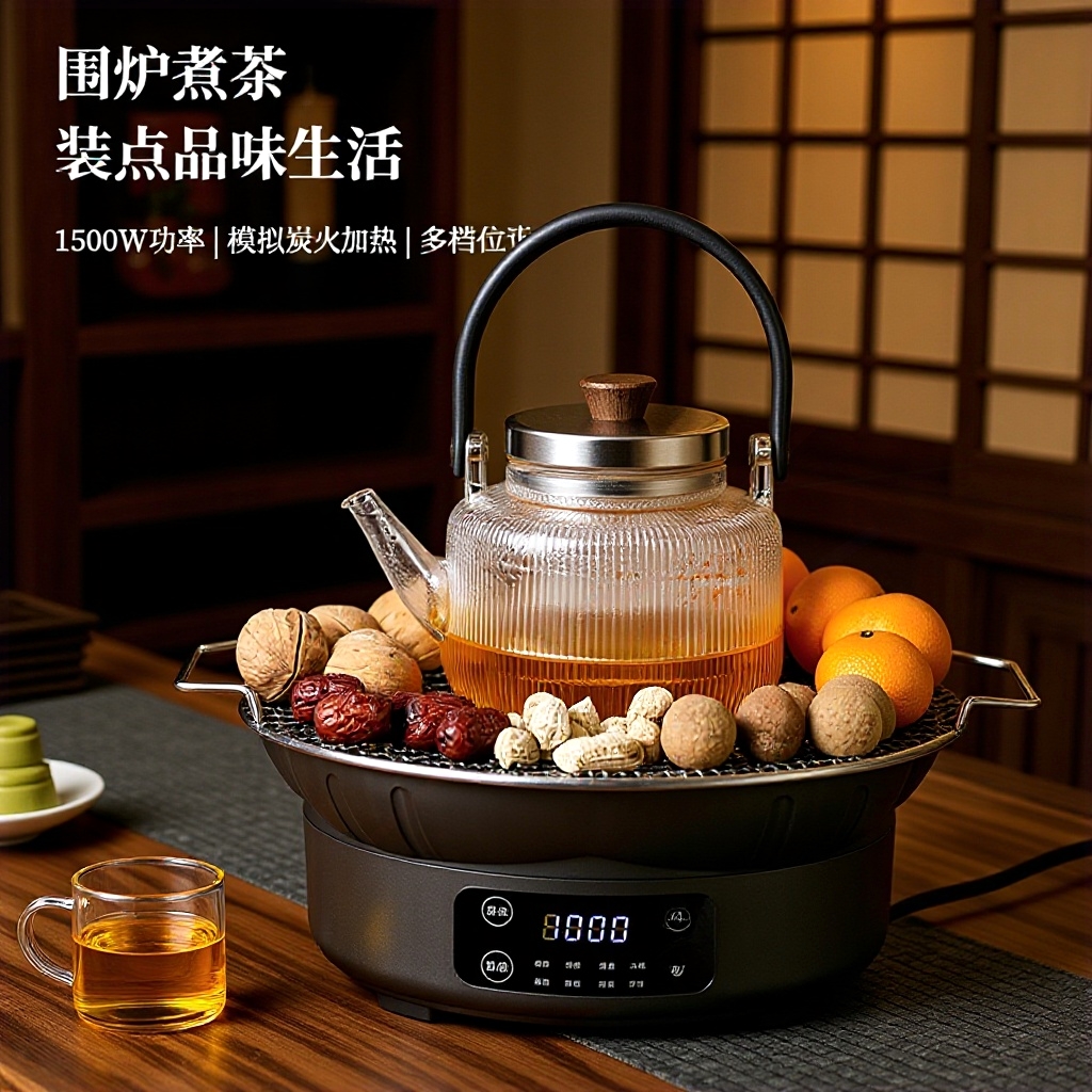 茶总堂DMS-602A电陶炉围炉煮茶烤