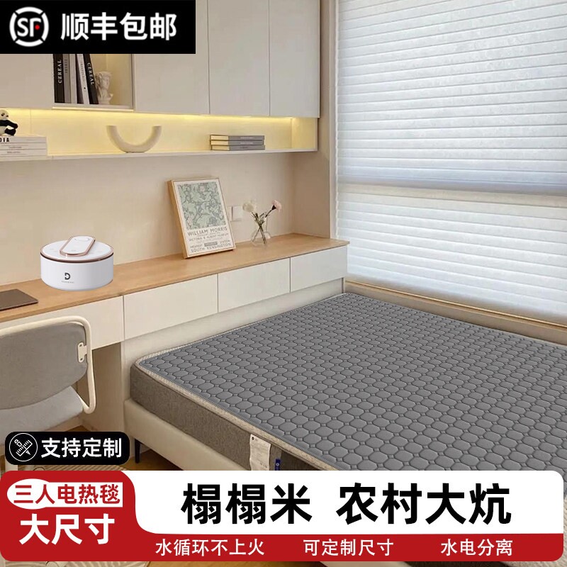 榻榻米电热毯三人大尺寸专用水暖
