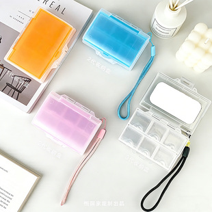 首饰分装盒耳钉抓取器引导杆华子耳钉配饰钛合金耳钉收纳盒