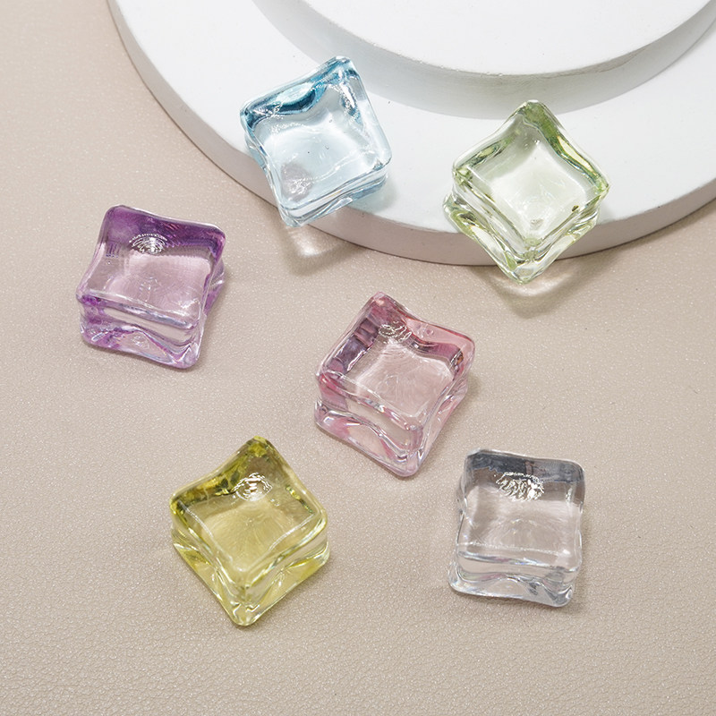 18mm仿真透明冰块DIY彩色