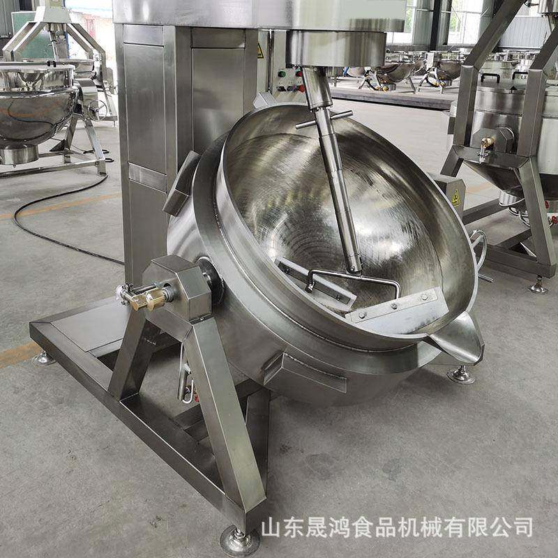 全自动行星搅拌炒菜设备 大型预制菜加工炒锅 红豆沙馅搅拌机器,清洗/食品/商业设备,休闲食品加工设备,淘宝优惠券,粉丝福利购,淘宝优惠卷