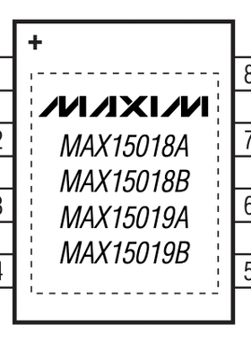 MAX15018AASA 125V/3A，高速半桥MOSFET驱动器