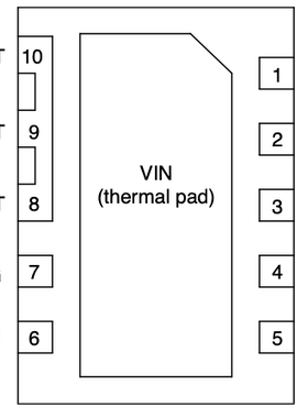 TPS22990DMLR 可选输出放电功能的 5.5V、10A、3.9mΩ 负载开关