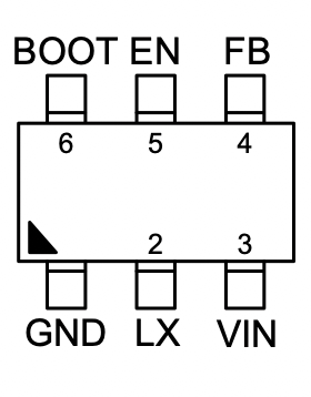 RT6212AH 2A, 18V, 500kHz,降压型转换器