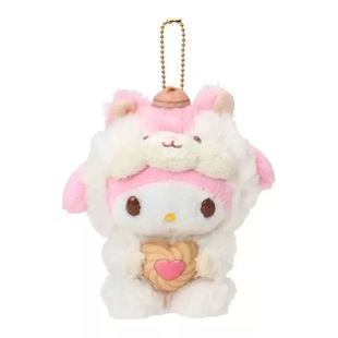 【全款现货】包邮日版三丽鸥松鼠系列毛绒挂件美乐蒂