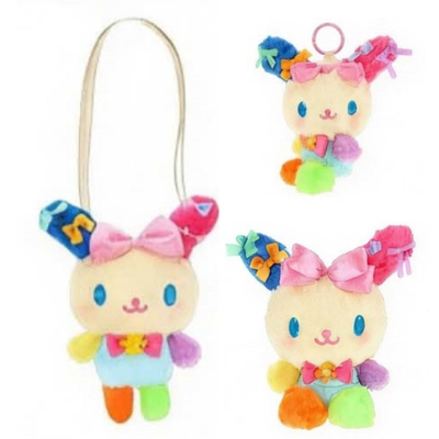 【预售26.8月】海外版LOVE US系列毛绒玩偶挂件花小兔