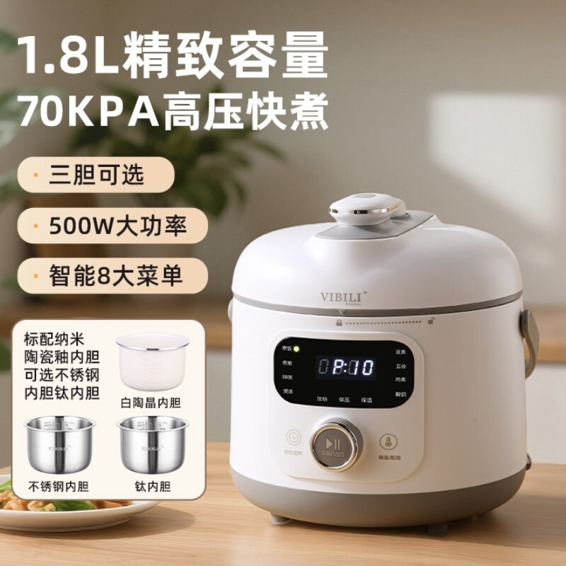 110v电压力锅小型电饭煲炖锅出口你多功能高压锅美国日本小家电迷