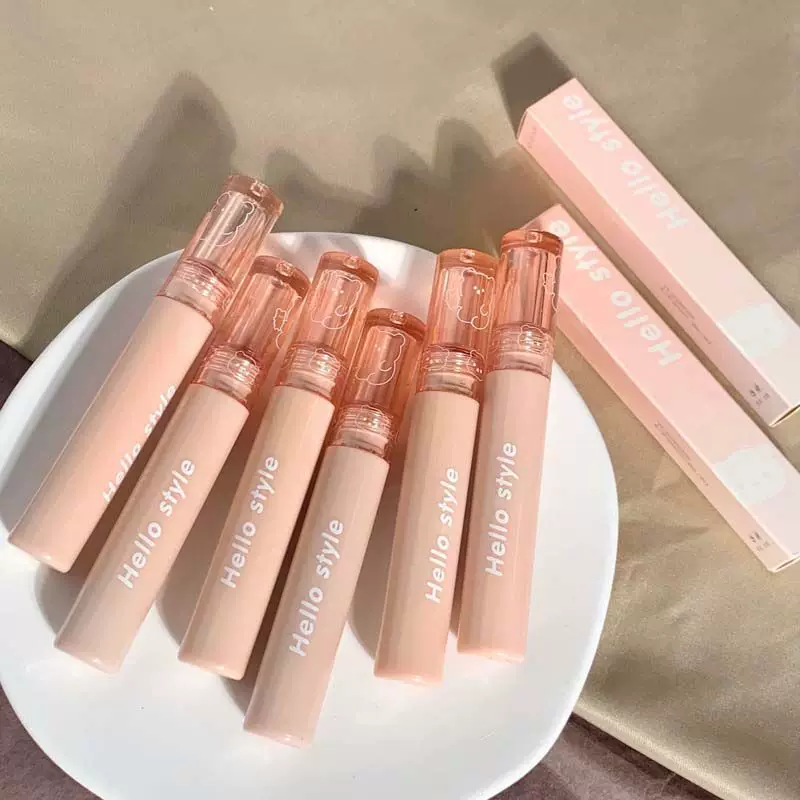 Блеск для губ Pure Desire стиль стойкий макияж лица белый оттенок губной помады матовый матовый красный непродолжительный чашки обычной цены студенческой вечеринки