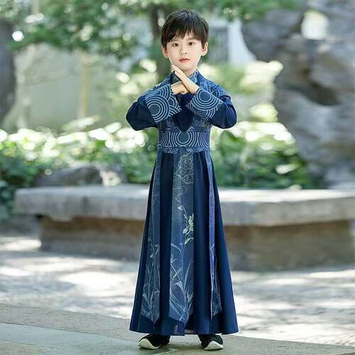 2025新款男童汉服武侠服国学演出