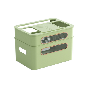 路由器wifi收纳盒电线电视机顶盒置物架插座放置无线遮挡整理神器