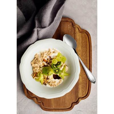[YURUUI设计师]德国BAUSCHER进口家用白瓷陶瓷餐盘日用牛排沙拉盘