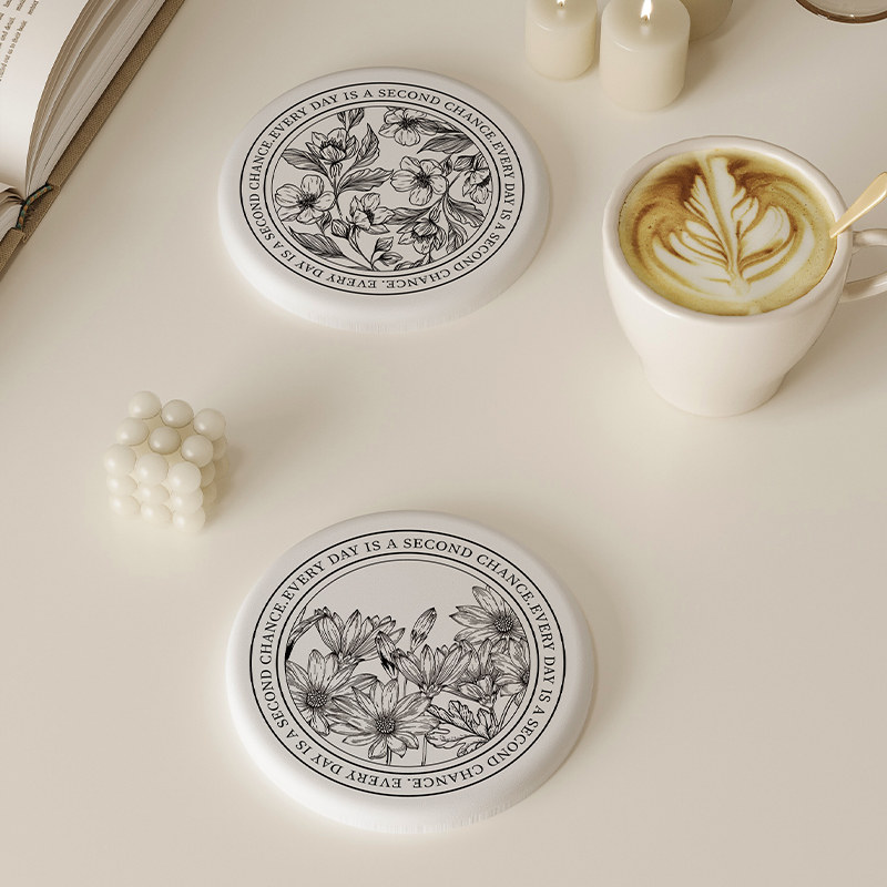 复古硅藻泥杯垫吸水餐桌隔热茶杯垫浴室洗手台面杯垫硅藻泥垫,餐饮具,杯垫,淘宝优惠券,粉丝福利购,淘宝优惠卷