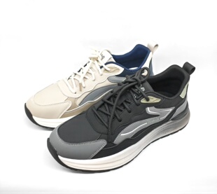 男轻便软底休闲跑步鞋 意尔康男鞋 运动鞋 秋季 5531AE58536A 2025新款