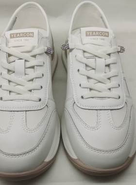 意尔康女鞋2025新款休闲鞋阿甘鞋软底一脚蹬舒适轻便5181AD08525Y