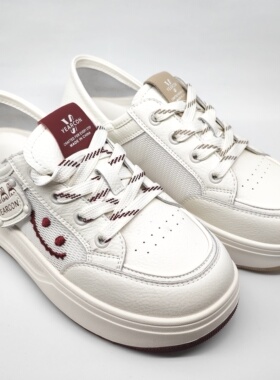 意尔康2026夏新款网面镂空透气软底防滑休闲时尚小白6271ZD48840Y