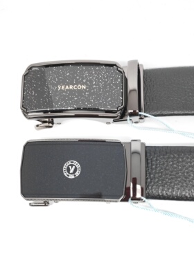 意尔康皮带2025新款时尚百搭自动扣腰带男休闲裤带52A45180 43130