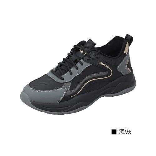 意尔康2025冬季新款男鞋系带休闲鞋厚底舒适运动板鞋5731AK59610M