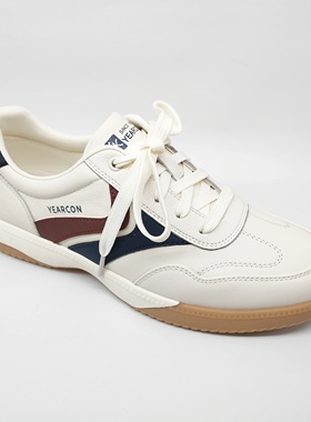 意尔康男鞋2025新款秋休闲皮鞋男真皮软底运动板鞋男5522AR57884A