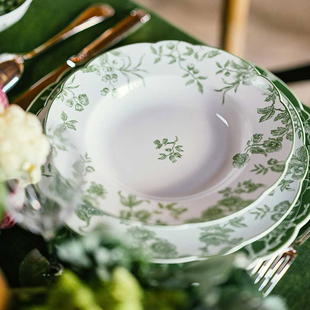 法国柏图/BERNARDAUD 阿尔贝汀系列餐盘法国欧式西餐餐具盘子餐盘