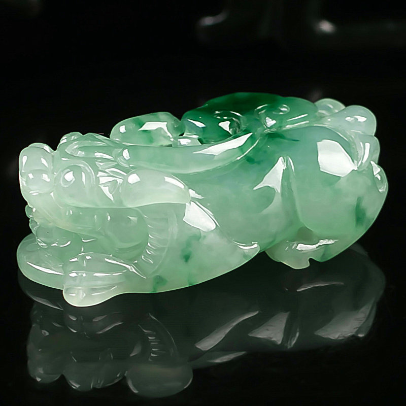 貔貅吊坠天然a货翡翠玉坠挂件霸王貔貅海祥珠宝 多款式选择p01