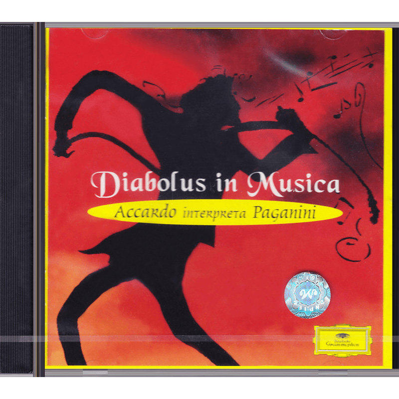 原装正版 帕格尼尼 魔鬼的颤音 阿卡多 CD碟片小提琴名曲
