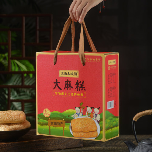 江南东坡园常州麻糕糕点老字号