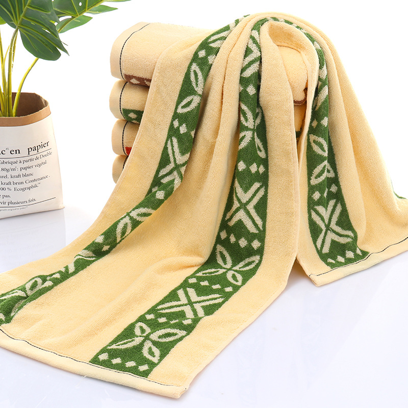 110x40成人纯棉洗澡毛加长加厚