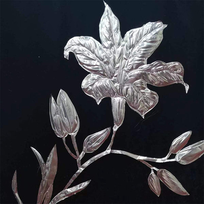 70微米加厚切片锡纸折船实验美术课立体锡纸画制作手工浮雕铝箔纸