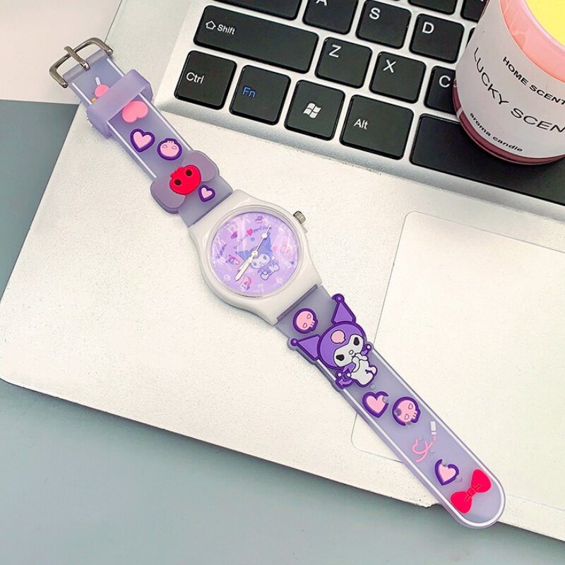 儿童库洛米玩具手表可爱新款学生kuromi装饰手表生日礼物奖励女孩