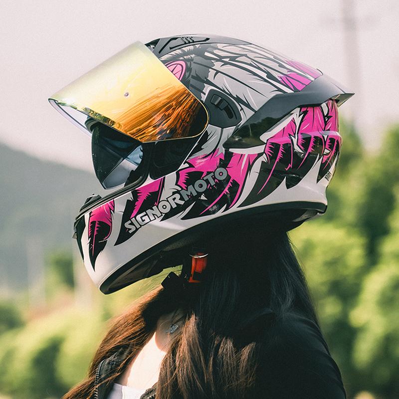 艾狮全盔女可爱款平台优选好货！