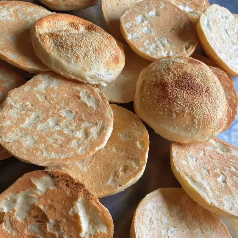 河南吊炉烧饼特产吊炉烧饼五香芝麻烧饼正宗老式烧饼100g真空包装