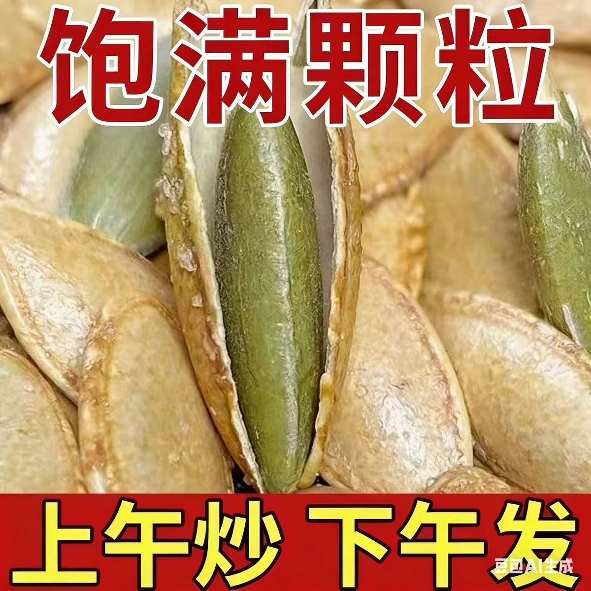 精选新货美人甲盐焗长粒炒货零食