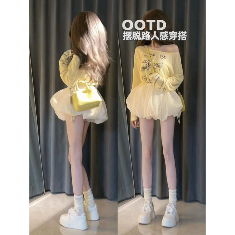 RIERA夏季流行超好看穿搭女2025新款软妹甜美防晒罩衫显瘦短裙两