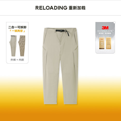 城市机能风三防保暖棉裤
