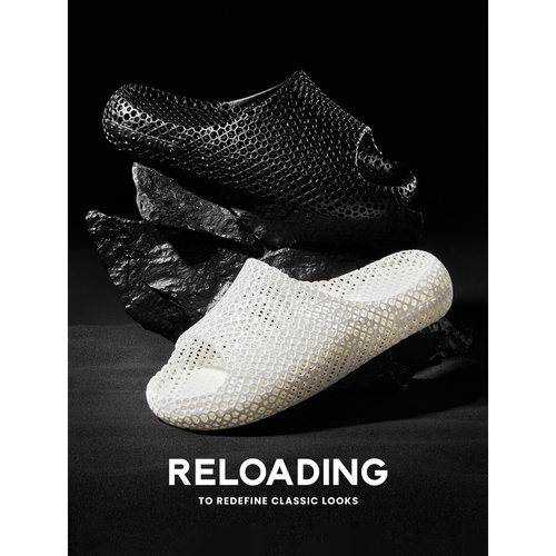 重新加载一字3D打印运动拖鞋