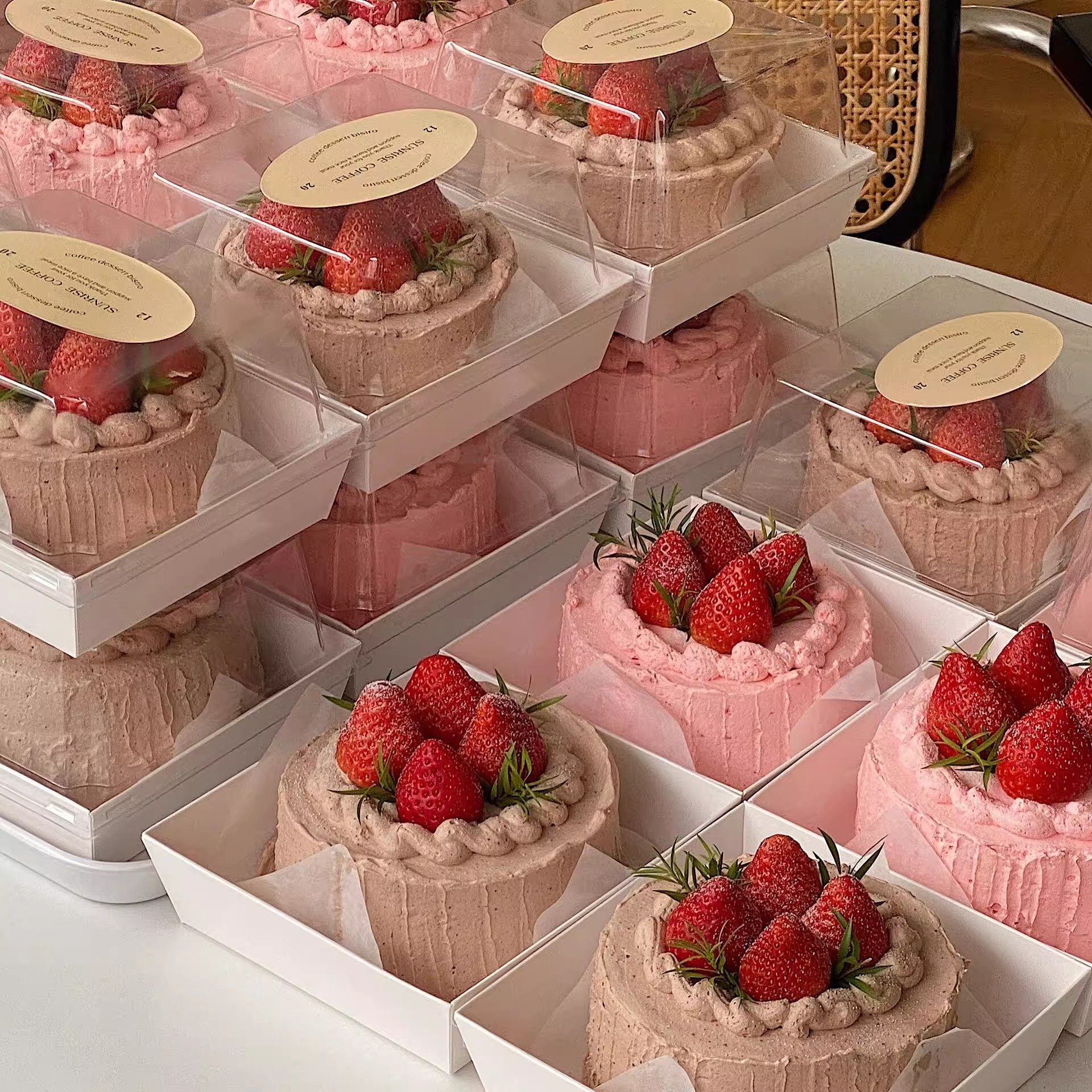 加高四寸草莓蛋糕盒子防雾透明4寸5寸巴斯克包装盒西点甜品盒,厨房/烹饪用具,点心包装盒/包装袋,淘宝优惠券,粉丝福利购,淘宝优惠卷