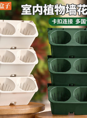 垂直绿化森林盒子自吸水蜂巢花箱