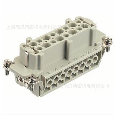 哈丁浩亭HAN16EF重载连接器16芯