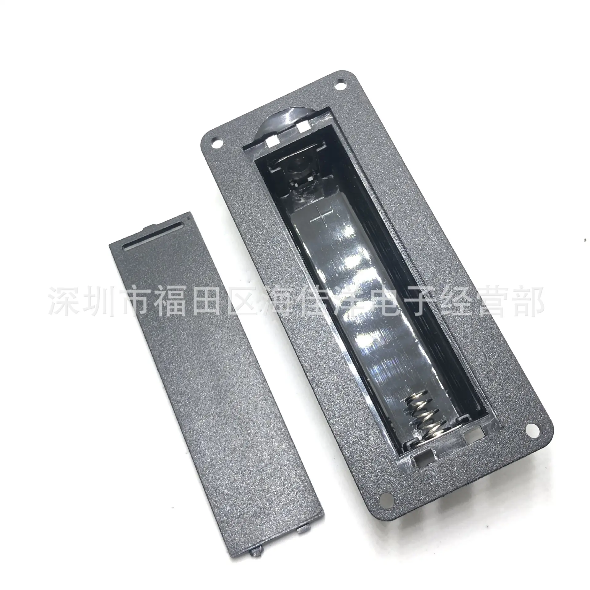 18650带盖电池盒*1节单节X嵌入式