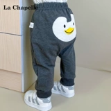 Детские демисезонные штаны подходит для мужчин и женщин, детский осенний бандаж пупочный, высокая талия