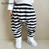 Детские демисезонные штаны подходит для мужчин и женщин, детский осенний бандаж пупочный, высокая талия