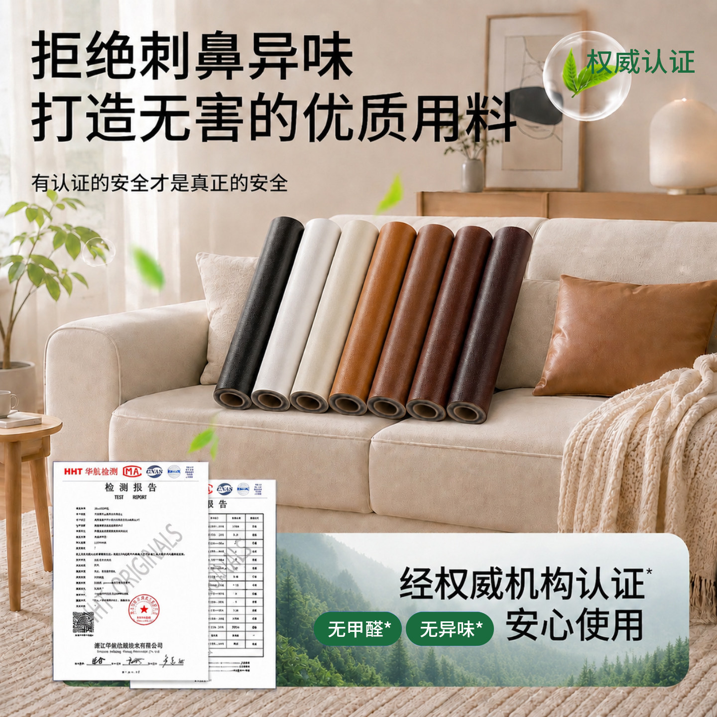 品森强粘皮革修补贴无痕款