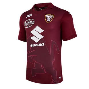 Joma22/23赛季都灵意甲球队足球比赛服短袖男士俱乐部球员版球衣