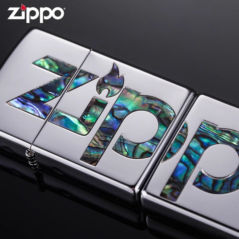 ZIPPO正品打火机 潮牌彩贝日韩版正版限量官方防风煤油送男友礼物