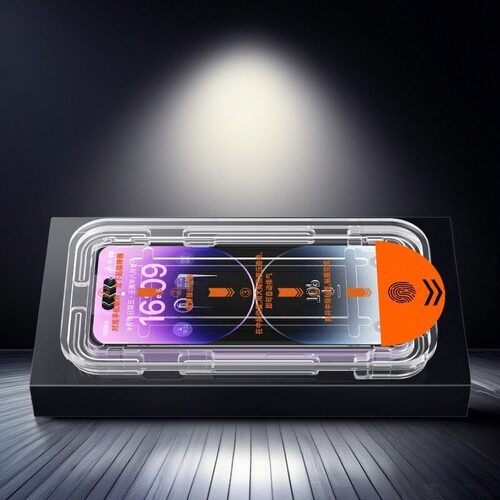 精菲适用于苹果15钢化膜iphone14promax全屏高清13手机膜12防摔11pro新款无尘仓xs防偷窥7/8plus秒贴膜XR听筒