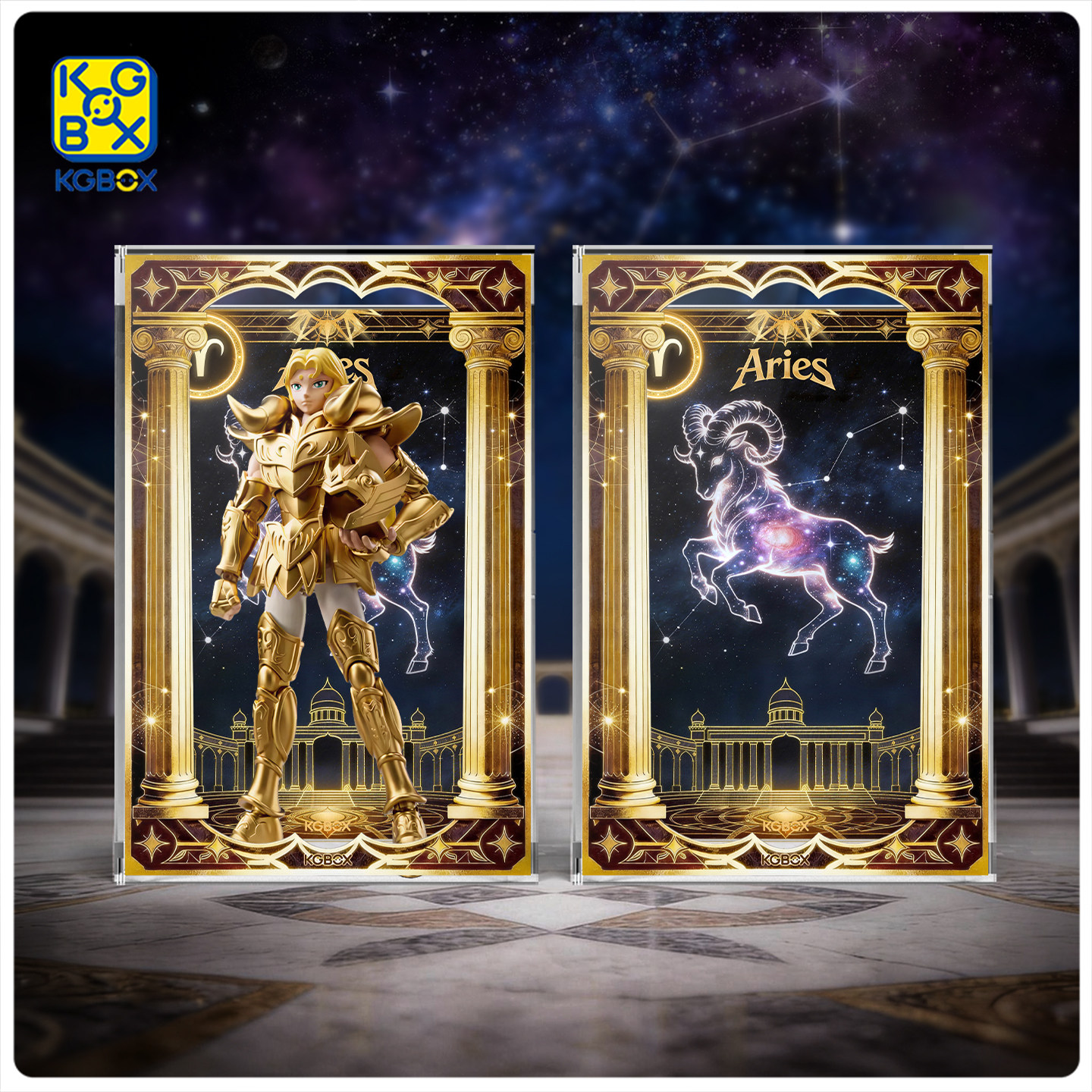 KGBOX适用圣斗士星矢白羊座黄金超越版手办小型单人珍藏展示盒,模玩/动漫/周边/娃圈三坑/桌游,动漫电子/道具/本子,淘宝优惠券,粉丝福利购,淘宝优惠卷