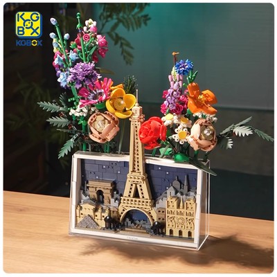 KGBOX巴黎-爱之城亚克力展示盒