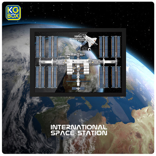 KGBOX21321空间站透明防尘展示盒